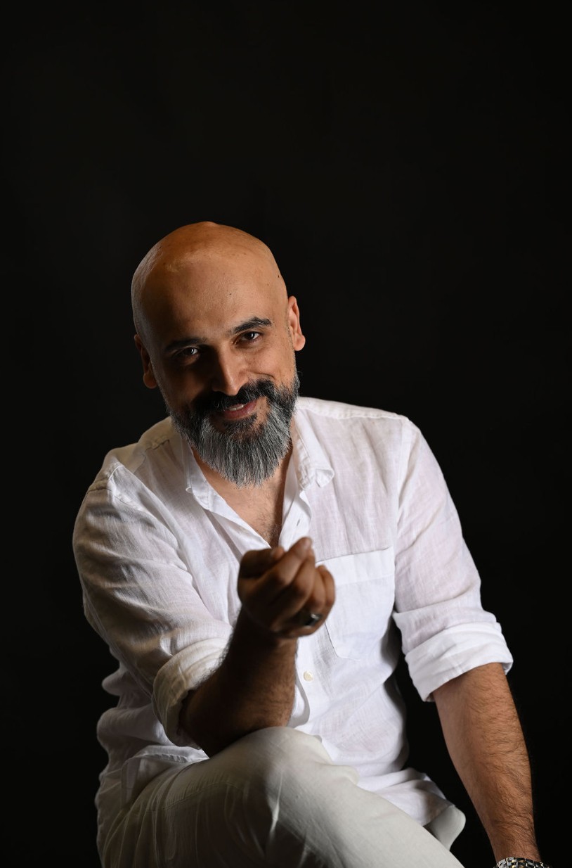 Hamed Ashouri in a conversational editorial portrait